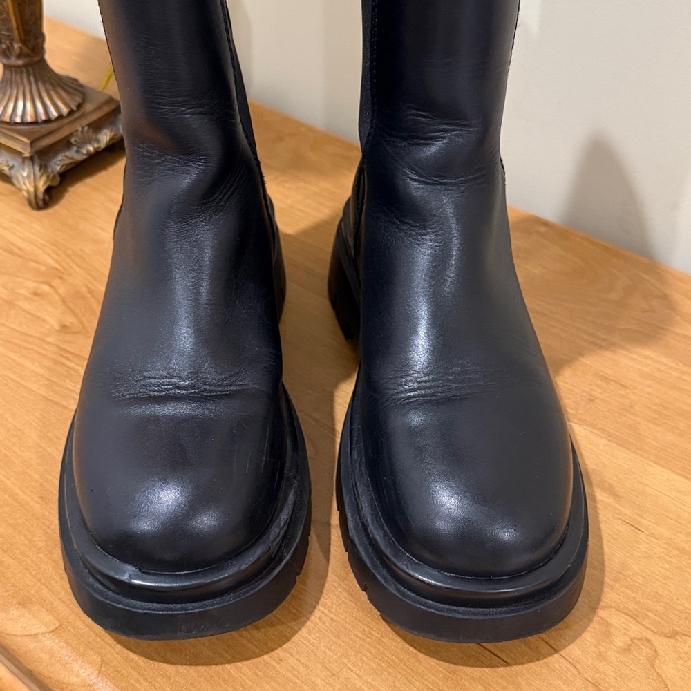 ALDO Black Boots size 7,5 - Picture 6 of 10